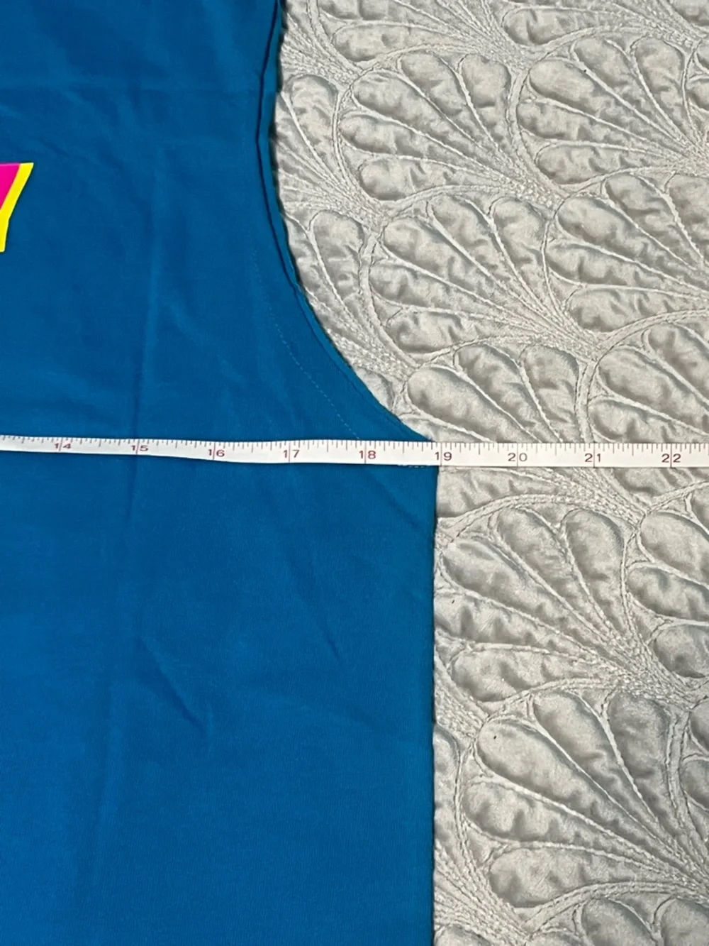 Zumba Fitness I Want My Z - Zumba TANK in XS/S Blue nwot - Picture 5 of 9